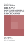 Life-span Developmental Psychology : Introduction To Research Methods - Book