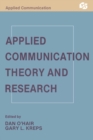 Applied Communication Theory and Research - Book