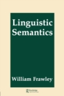 Linguistic Semantics - Book