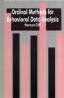 Ordinal Methods for Behavioral Data Analysis - Book