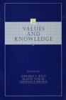 Values and Knowledge - Book
