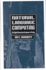 Natural Language Computing : An English Generative Grammar in Prolog - Book