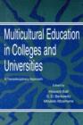 Multicultural Education in Colleges and Universities : A Transdisciplinary Approach - Book