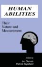 Human Abilities : Their Nature and Measurement - Book