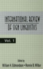International Review of Sign Linguistics : Volume 1 - Book