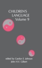 Children's Language : Volume 9 - Book