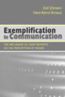 Exemplification in Communication : the influence of Case Reports on the Perception of Issues - Book