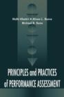 Principles and Practices of Performance Assessment - Book