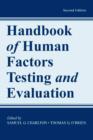 Handbook of Human Factors Testing and Evaluation - Book