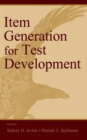 Item Generation for Test Development - Book