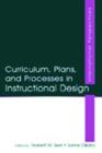 Curriculum, Plans, and Processes in Instructional Design : International Perspectives - Book