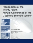 Proceedings of the Twenty-fourth Annual Conference of the Cognitive Science Society - Book