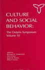 Culture and Social Behavior : The Ontario Symposium, Volume 10 - Book