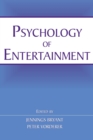 Psychology of Entertainment - Book