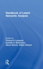Handbook of Latent Semantic Analysis - Book