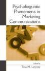 Psycholinguistic Phenomena in Marketing Communications - Book