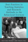 Best Practices in Teaching Statistics and Research Methods in the Behavioral Sciences - Book