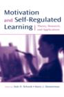Motivation and Self-Regulated Learning : Theory, Research, and Applications - Book