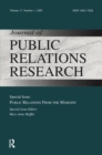 Public Relations From the Margins : A Special Issue of the Journal of Public Relations Research - Book