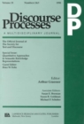 Quantitative Approaches To Semantic Knowledge Representations : A Special Double Issue of discourse Processes - Book