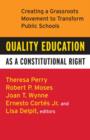 Quality Education as a Constitutional Right - eBook