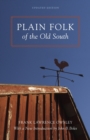 Plain Folk of the Old South - Book