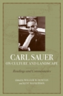 Carl Sauer on Culture and Landscape : Readings and Commentaries - eBook