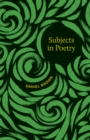 Subjects in Poetry - eBook