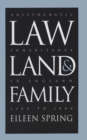 Law, Land, and Family : Aristocratic Inheritance in England, 1300 to 1800 - eBook