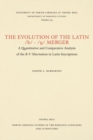 The Evolution of the Latin /b/-/u/ Merger : A Quantitative and Comparative Analysis of the B-V Alternation in Latin Inscriptions - Book