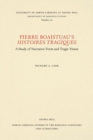 Pierre Boaistuau's Histoires tragiques : A Study of Narrative Form and Tragic Vision - Book