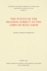 The Status of the Reading Subject in the Libro de Buen Amor - Book