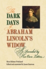 The Dark Days of Abraham Lincoln's Widow, as Revealed by Her Own Letters - Book