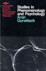 Studies in Phenomenology and Psychology - Book