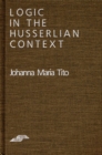 Logic in the Husserlian Context - Book