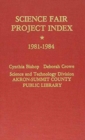 Science Fair Project Index 1981-1984 - Book