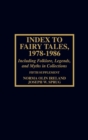 Index to Fairy Tales, 1978-1986, Fifth Supplement : Including Folklore, Legends, and Myths in Collections - Book