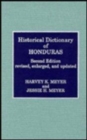 Historical Dictionary of Honduras - Book