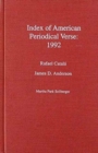 Index of American Periodical Verse 1992 - Book