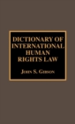 Dictionary of International Human Rights Law - Book