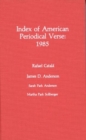 Index of American Periodical Verse 1995 - Book
