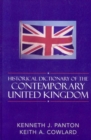 Historical Dictionary of the Contemporary United Kingdom - Book