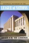 Historical Dictionary of the League of Nations - eBook