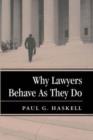 Why Lawyers Behave As They Do - Book