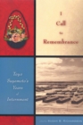 I Call to Remembrance : Toyo Suyemoto's Years of Internment - Book