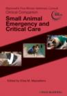 Blackwell's Five-Minute Veterinary Consult Clinical Companion : Small Animal Emergency and Critical Care - Book