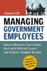 Managing Government Employees : How to Motivate Your People, Deal with Difficult Issues, and Achieve Tangible Results - eBook