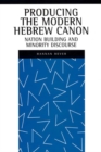 Producing the Modern Hebrew Canon : Nation Building and Minority Discourse - Book