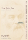 Prose Works 1892: Volume I : Specimen Days - Book