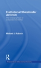 The Changing Face of Corporate Ownership : Do Institutional Owners Affect Firm Performance - Book